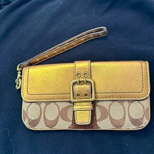 Coach wristlet